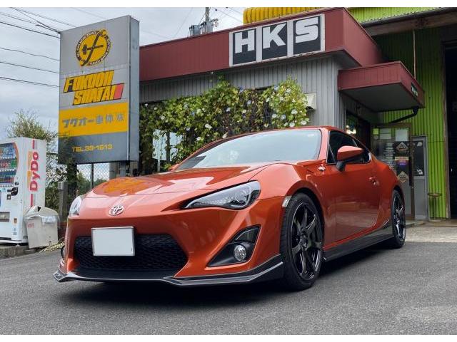 トヨタ86　エアロパーツ取付