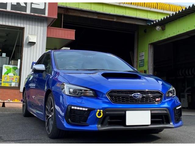 WRX　STI　マフラー交換