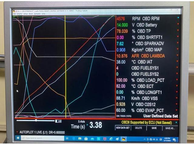 Ｓ６６０　マフラー交換とフラッシエディタ　セッティング