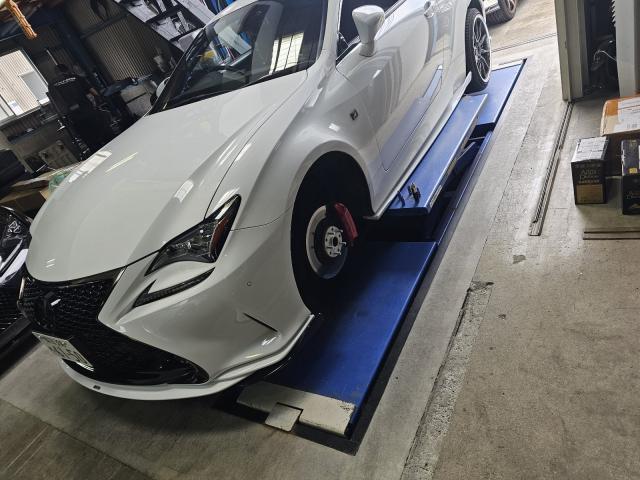 レクサス　ＲＣ　メンテナンス・日常点検板金・外装補修保険修理　ローダウン積載車完備　レッカーレンタカー完備代車１５台岡崎市愛知県三河尾張名古屋豊田市安城市西尾市碧南市蒲郡市豊橋市浜松市みよし東郷町小牧市刈谷市大府市東海市一宮市豊川