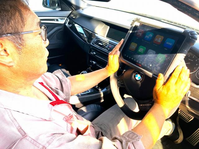 診断機で状態をチェックし・・・