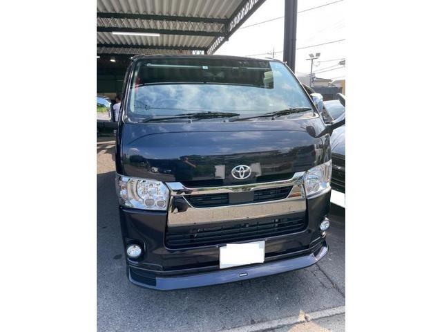 愛知県　春日井市　トヨタ　ハイエース　シートカバー　取付