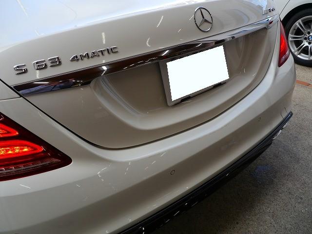 ベンツ　Ｓ63　ＡＭＧ　傷消し　磨き　輸入車　名古屋　天白区　