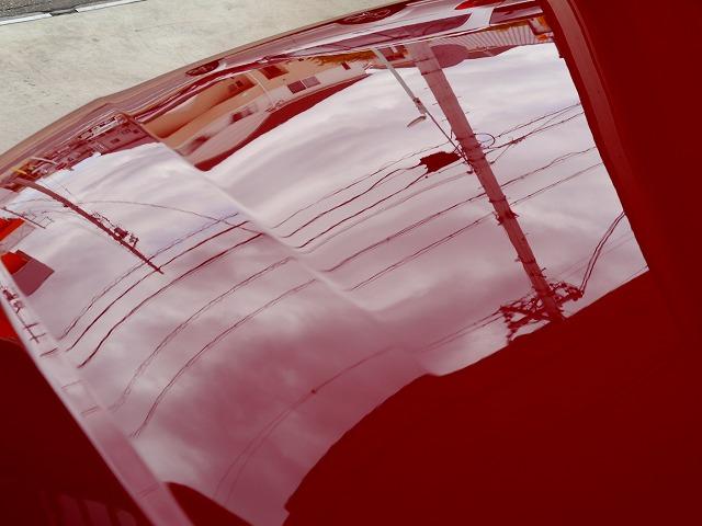 アウディ　Ｓ1　ミサノレッド　ガラスボディコーティング　ポリマー　名古屋市　天白区　輸入車　コーティング　安い　綺麗　代車あり（要予約）　