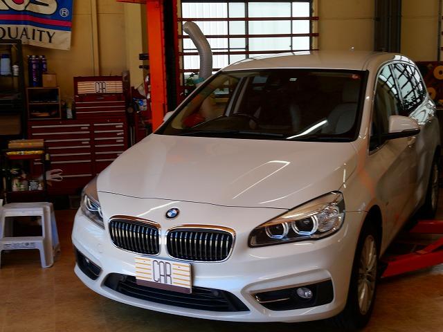 春日井市　BMW　218　２シリーズ　エンジンオイルフィルター交換　輸入車　整備修理 名古屋市天白区名東守山緑東郷町日進豊田昭和北あま市甚目寺春日井市尾張旭市中区北西東南瑞穂熱田港中川中村長久手豊川豊明刈谷知多東海