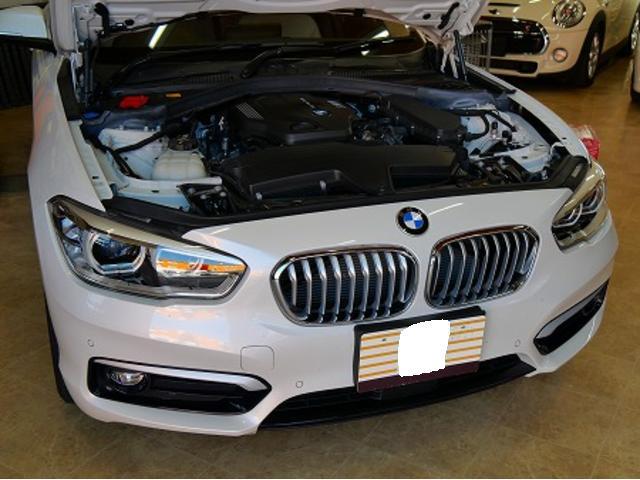 ２月２４日　静岡県浜松市より　１シリーズ　F20　BMＷ　118ｄ　バッテリー交換　電圧低下　消耗　ＡＧＭバッテリー　安い　持ち込み　テスター　リセット　登録　名古屋市天白区　外車　輸入車　修理整備メンテナンス