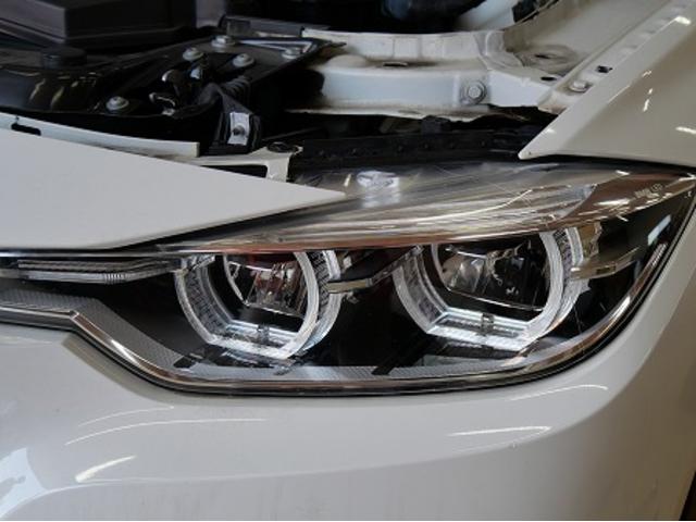 愛知県　刈谷市　BMW　３シリーズ　F30　F31　320　ヘッドライト　水滴　くもる　くもり　水　結露　対策　修理　交換　直し方　雨漏れ　水没　３シリーズ　ライト・ウィンカー類修理・整備　名古屋市　天白区　外車　輸入車