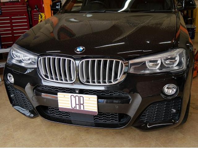 日進市　BMW　Ｘ３　35i  エンジンオイル交換　フィルター交換　ガソリン車用(オイル交換)　名古屋市　天白区　外車　輸入車　整備修理　メンテナンス　ワコーズ　プロステージｓ