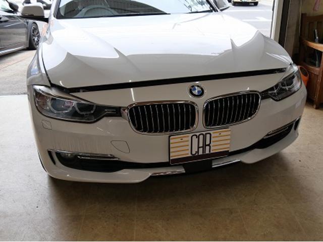 豊田市より　BMW　F30　３シリーズ　320　　電装系修理　イグニッションコイル　プラグ　エンジンチェックランプ　ドライブトレーン　警告　振動　加速しない　名古屋市　天白区　外車　輸入車　修理整備