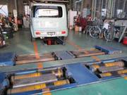 車検ライン完備！しっかりと検査を行います
