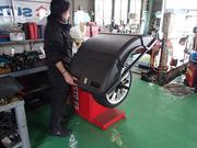 タイヤチェンジャーバランサー完備塩手おります