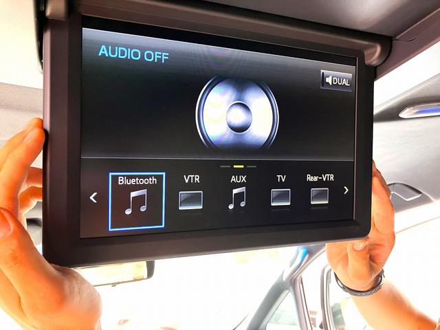 フリップダウンモニターの設定や・・・
