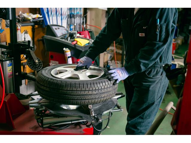 １８インチまでならタイヤのはめ替えも可能です♪