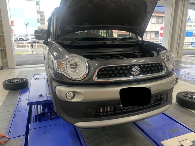 ｸﾛｽﾋﾞｰ　車検　熱田区からお越しのG様