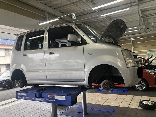 ワゴンR　車検　中川区からお越しのY様