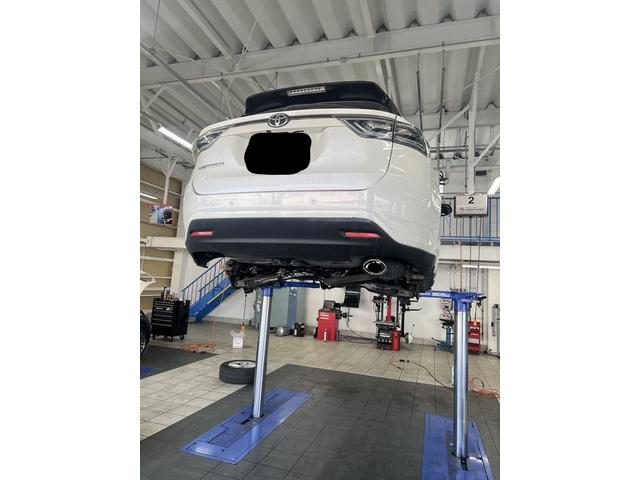 ハリアー　車検　中川区からお越しのS様
