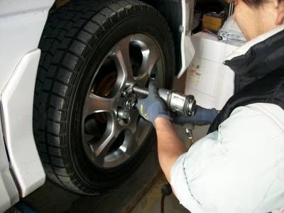 タイヤ交換ＯＫ！