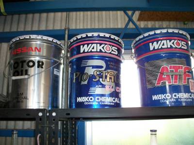 各種高性能オイル完備