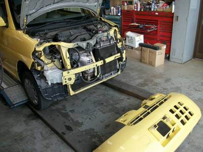 板金修理お任せください！