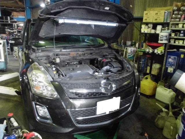 マツダ MPV!! エアコン効かない(LY3P)修理!!|グーネットピット