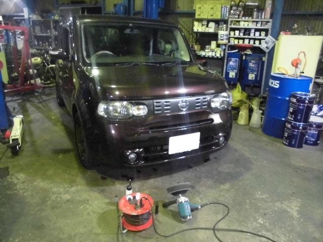 ニッサン　キューブ！！車検整備！！
