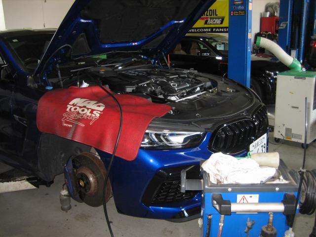 BMW M8 車検整備記録|岐阜　岐南　各務原　関　愛知　名古屋　滋賀 彦根 三重 鈴鹿 富山 石川 金沢 京都 大阪 修理 整備