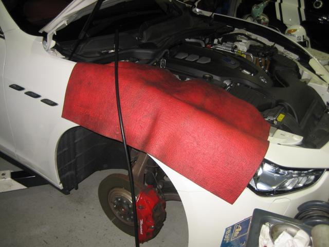 マセラティ ギブリ　車検整備記録｜岐阜　岐南　各務原　関　愛知　名古屋　滋賀 彦根 三重 鈴鹿 富山 石川 金沢 京都 大阪 修理 整備