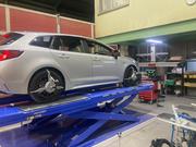 ローダウン時には最新の４輪アライメントアライナーで測定調整がオススメです！