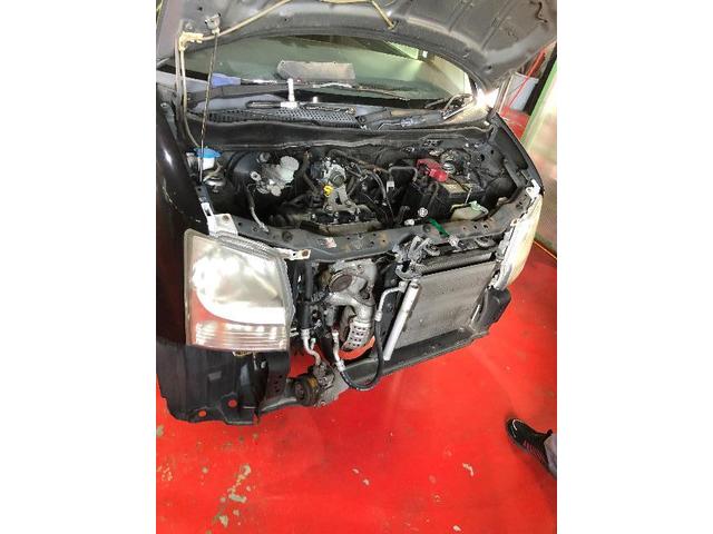 スズキ　ワゴンR  エンジン載せ換え！
ラジエーター水漏れ交換！