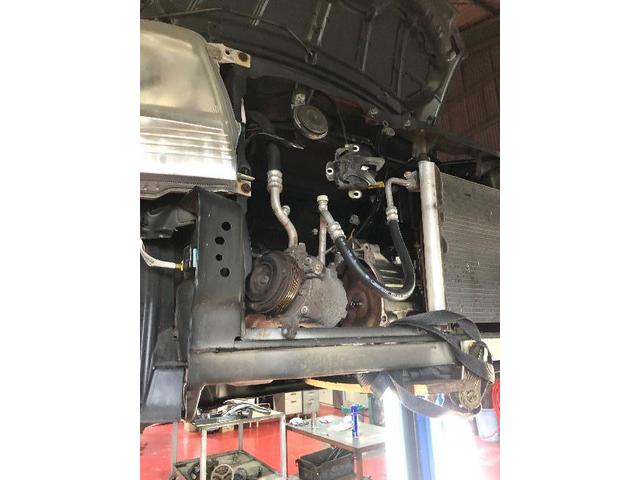 スズキ　ワゴンR  エンジン載せ換え！
ラジエーター水漏れ交換！