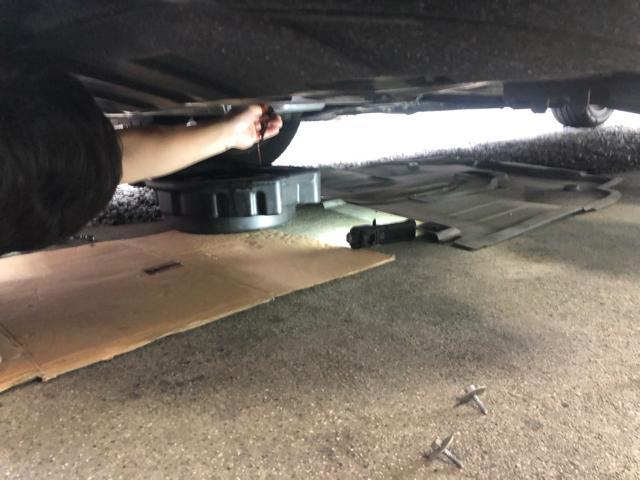 ベンツ　車検　オイル交換！
