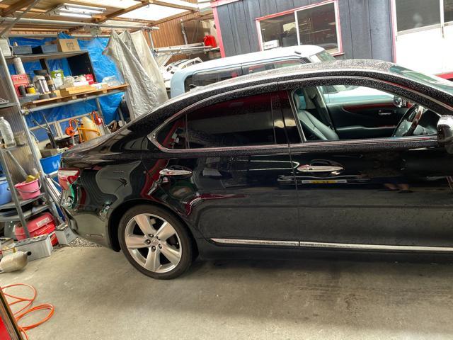 レクサス　LS  タイヤ交換　オイル交換