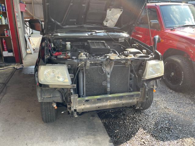 三菱　パジェロミニ　チッピング塗装　
