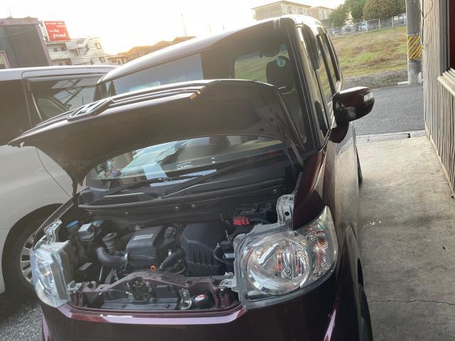 ホンダ　nBOX 車検　点検　オイル交換