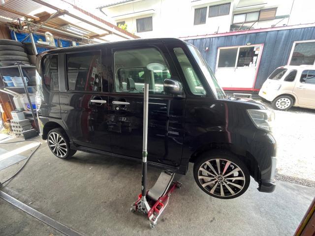 タント　ホイール・タイヤ交換