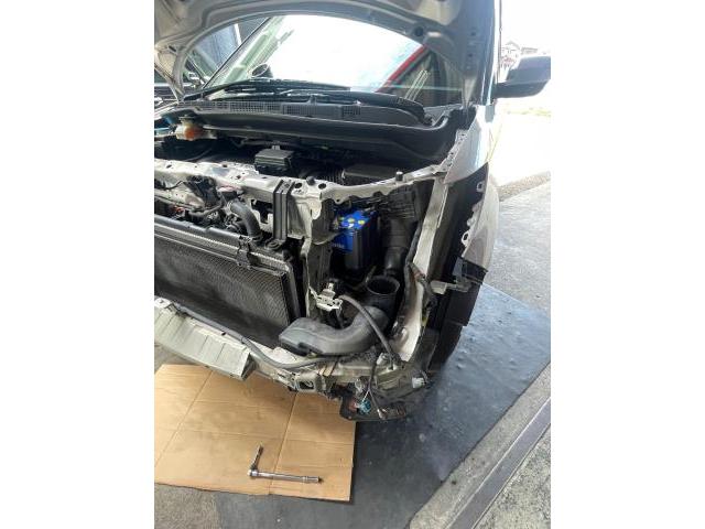 エリシオンプレステージ　外装品・エアロパーツ取付