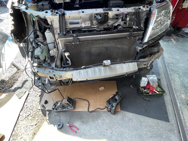 エリシオンプレステージ　外装品・エアロパーツ取付