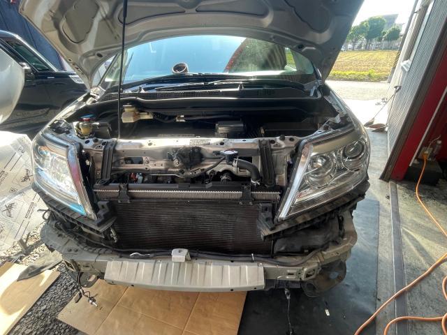 エリシオンプレステージ　外装品・エアロパーツ取付