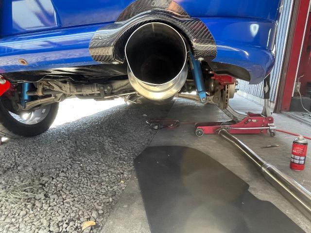 三菱　ランサー　外装品・エアロパーツ取付