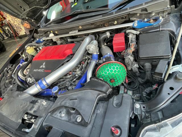 三菱　ランサー　外装品・エアロパーツ取付