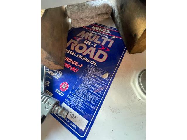 トヨタ　ハイエースバン　ディーゼル車用(オイル交換)