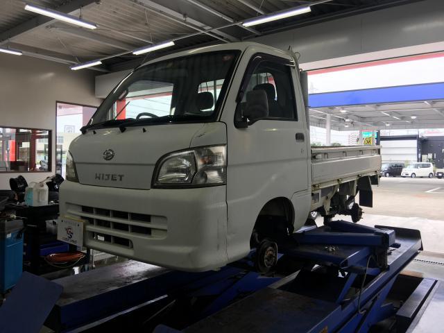 ダイハツ ハイゼットトラック 防錆塗装 大府市 点検 整備 さび止め グーネットピット ダイハツ ハイゼットトラック 防錆塗装 大府市 点検 整備 さび止め グーネットピット