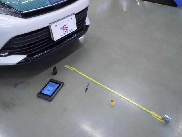 トヨタ　ハリアー　ガラス交換　エーミング作業
大府市　点検　整備　自動ブレーキ調整