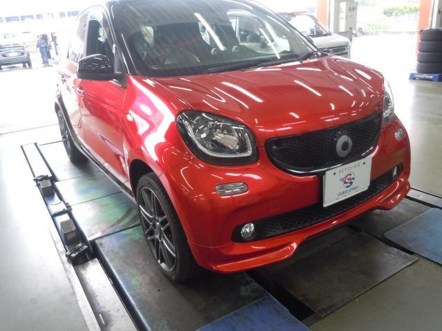 スマート　fortwo coupe　メンテナンス
大府市　日常点検　ブレーキ異音　輸入車