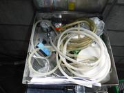 下廻り洗浄に欠かせない、温水スチーム洗浄機。家庭用ケルヒャーと一緒にしないでくださいね。