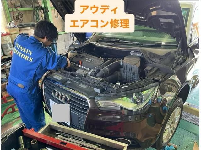 三重桑名で車修理車検なら日進モータースへ　アウディ　audi Ａ１　クーラー修理　コンデンサー交換　クーラーガス補充　四日市　鈴鹿市　いなべ市　エアコン修理　A3　A4　A5　
