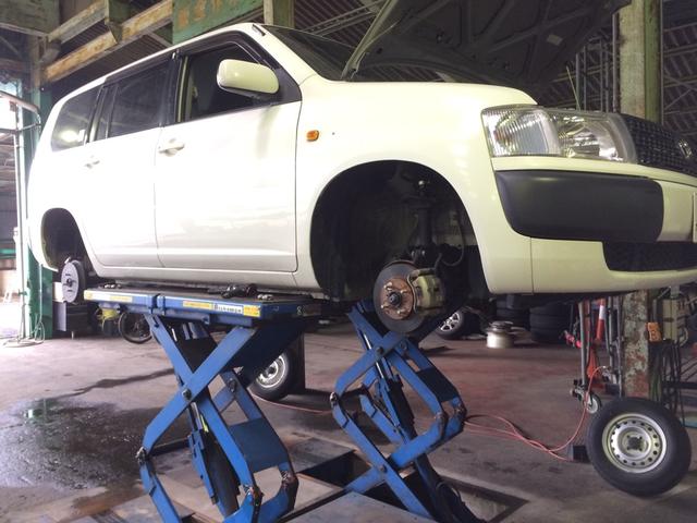 【トヨタ　プロボックス　車検整備を行ないました】
