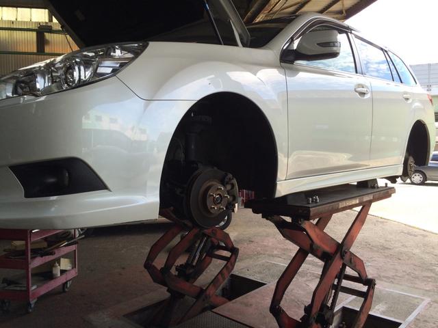 スバル　レガシイ　車検整備