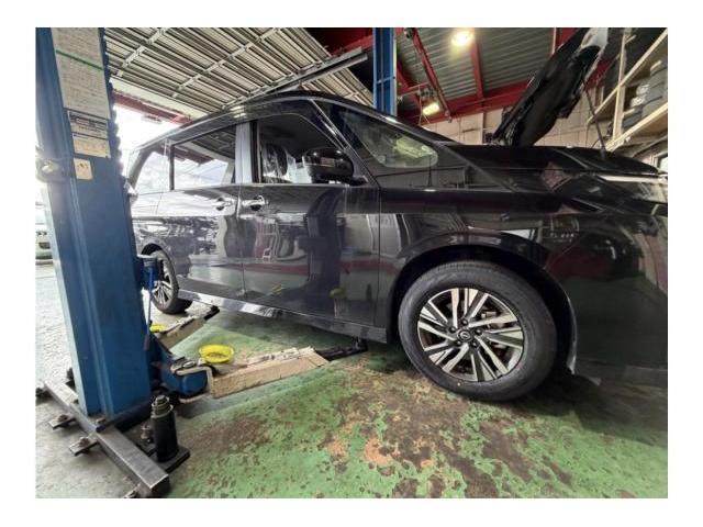 尾張旭市・長久手市・瀬戸市　日産　セレナ　車検整備