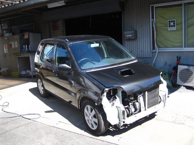 kei カスタム 作成中 色替え全塗装 グーネットピット kei カスタム 作成中 色替え全塗装 グーネットピット